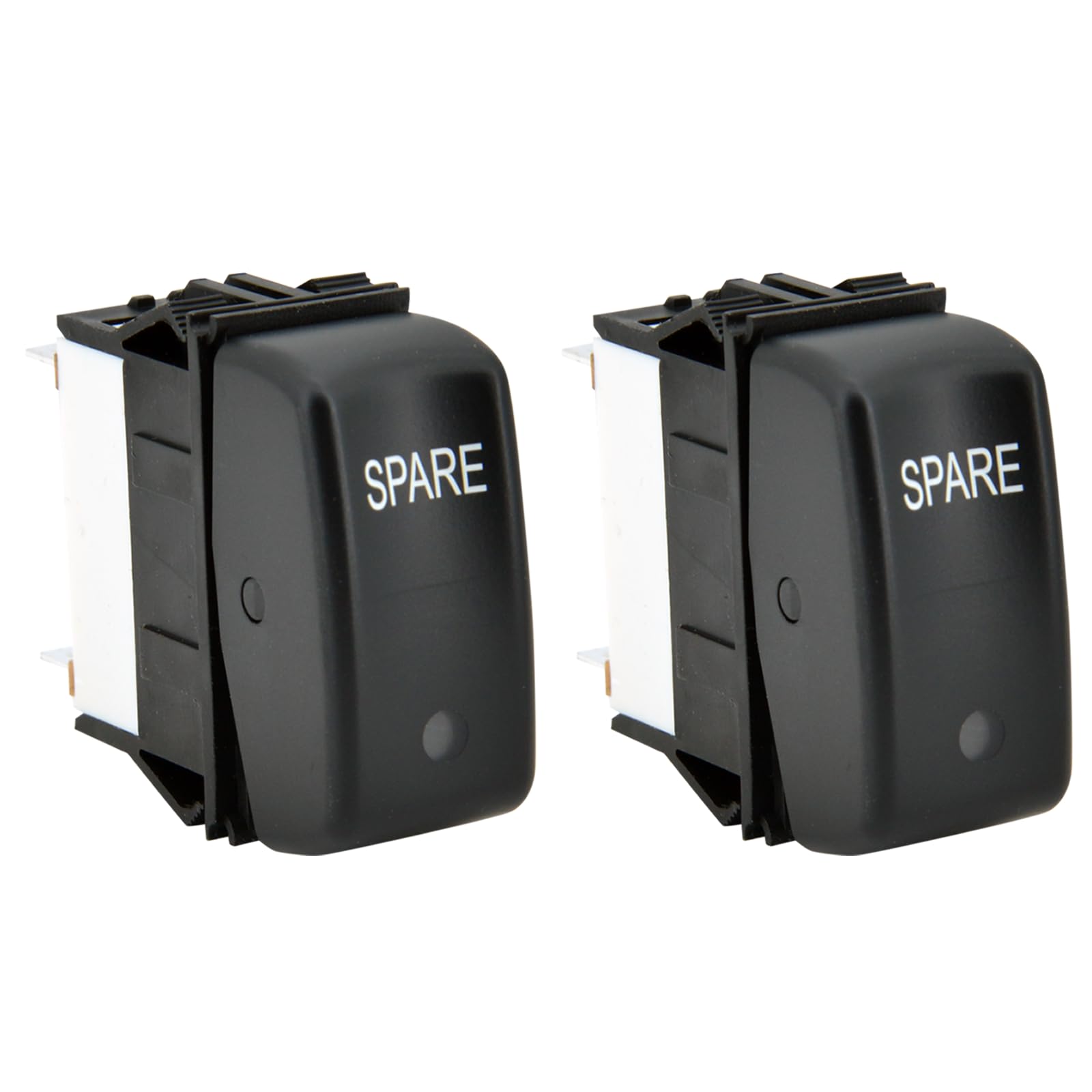 Photo 1 of ALTBET 2pcs P27-1123-007 Spare Rocker Dash Console Switch Compatible with 2006-2017 Kenworth T800 T2000 T660 T440 Replace P271123007