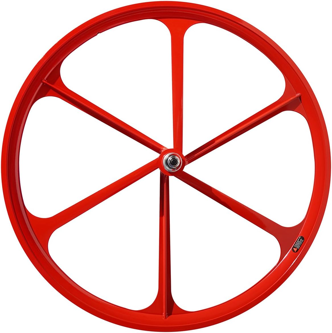 Cervus 6 Spoke 700C Fixed Gear Rear Wheel Multiple-Colors