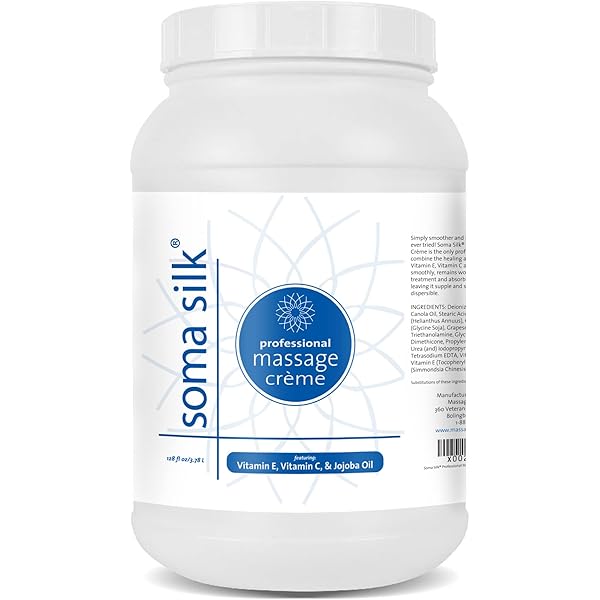 Amazon.com : Soma Silk Multi-Purpose Massage Cream, 1/2 Gallon