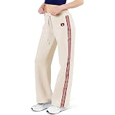 NCAA Womens Mid Rise Fleece Pants with Back Pocket, Sweatpants for Girls, Comfy and Warm