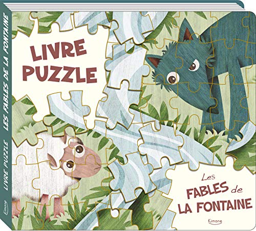 Les fables de la Fontaine (livre puzzle) by (Album)