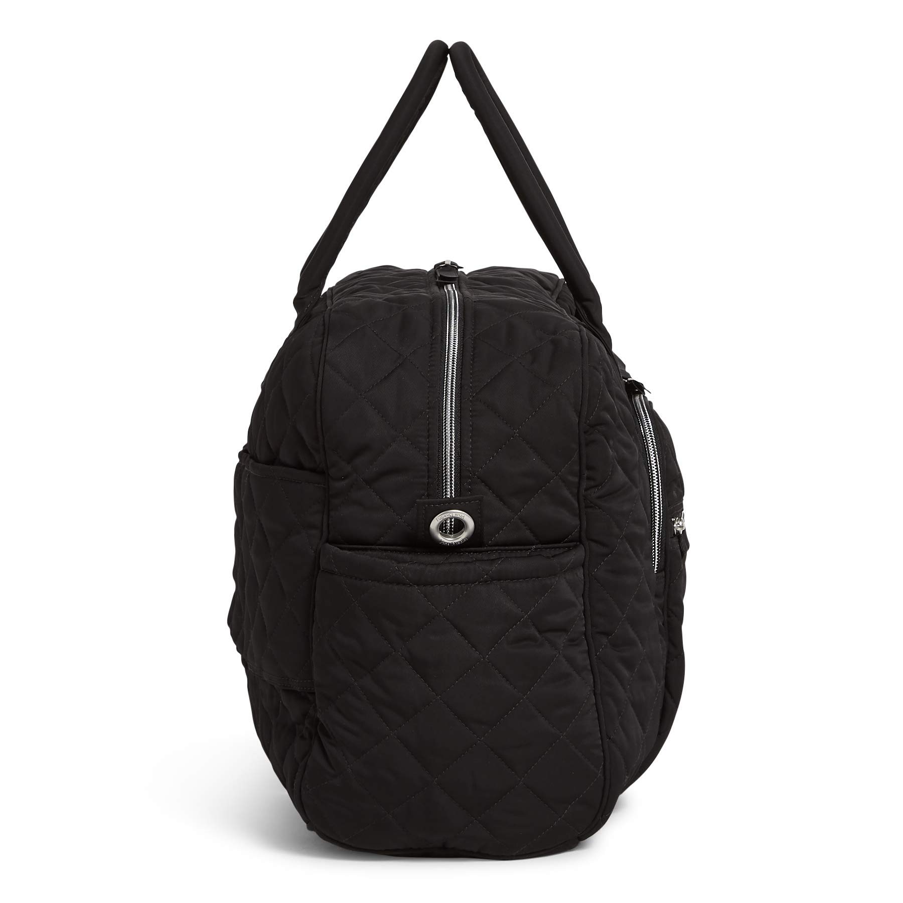 Vera Bradley Women's Performance Twill Weekender Travel Bag, True Black, One Size