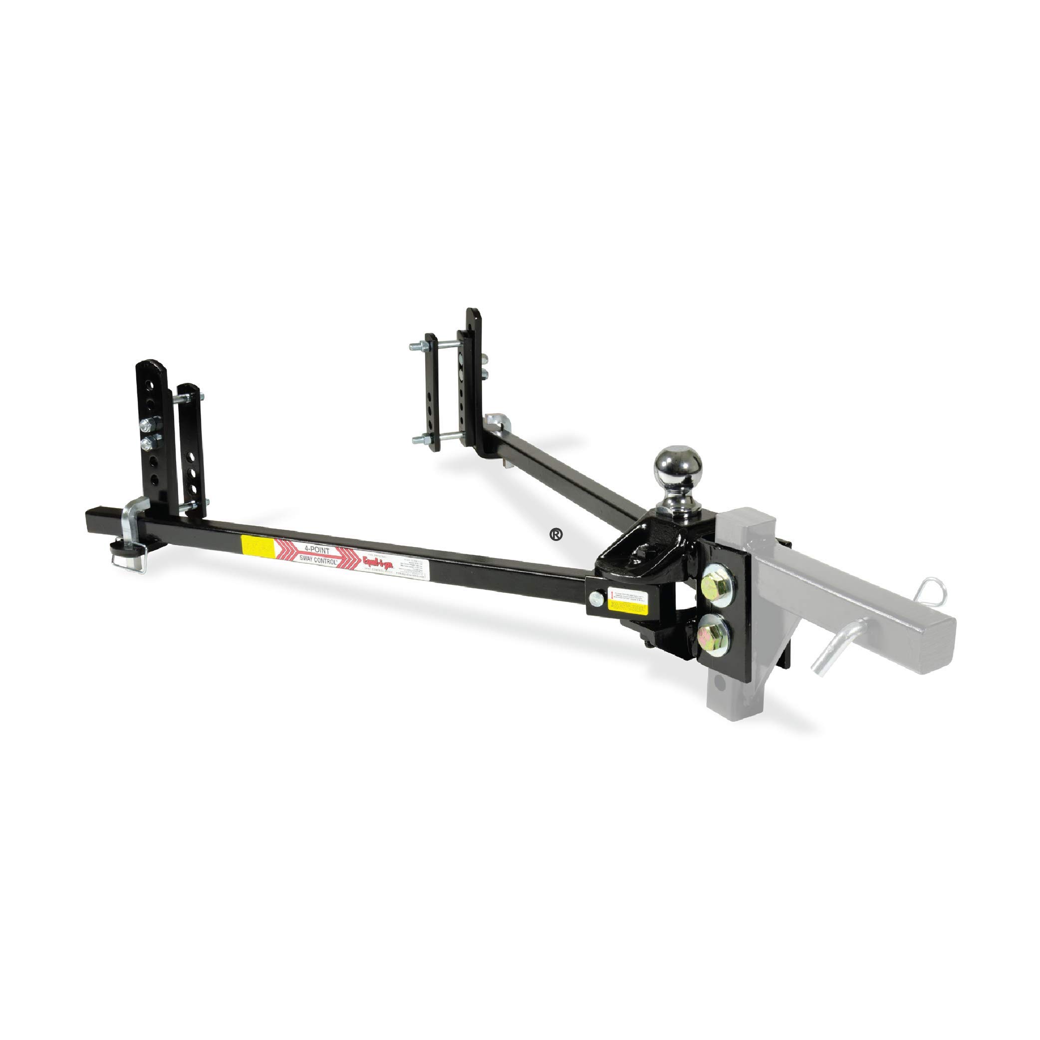 Equal-i-zer 4-point Sway Control Hitch, 90-00-1401, 14,000 Lbs Trailer Weight Rating, 1,400 Lbs Tongue Weight Rating, Weight Distribution Kit DOES NOT Include Hitch Shank, Ball NOT Included