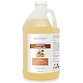 velona Apricot Kernel Oil 64 fl oz | 100% Pure and Natural Carrier Oil | Refined, Cold Pressed | Hair, Body and Skin Care | Use Today - Enjoy Results