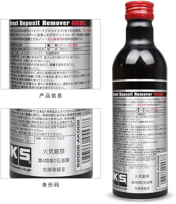 Amazon Hks Ddr Direct Deposit Remover Diesel ディーゼル ダイレクトデポジットリムーバーディーゼル 洗浄系燃料添加剤 250ml 506 Ak002 添加剤 車 バイク