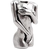 FLAMEDUKE Knife Lanyard Beads - Hand-Cast Pure Copper Paracord Beads for Knives | 0.22" Hole Fits 550 Cord & Tactical Gear | Knife Bead for EDC, Survival & Men’s Gifts (FD-07S)