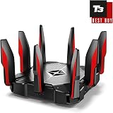 TP-Link Archer AX11000 WiFi 6 Tri-Band Gaming Router 4804Mbps 8 Gigabit LAN view 2
