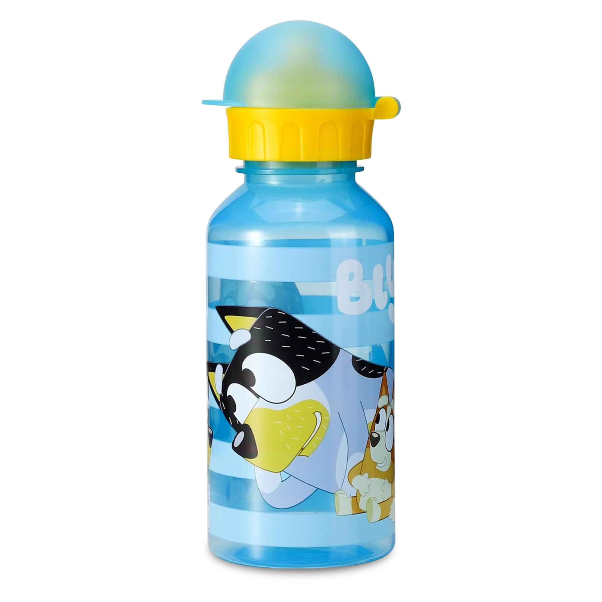 Stor Bluey 370ml Water Bottle for Kids School Nursery Travel Drinks Bottle Made of Durable Material Reusable BPA Free