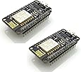 HiLetgo 2pcs New Version ESP8266 NodeMCU LUA CP2102 ESP-12E Internet WIFI Development Board Open source Serial Wireless Module Works Great with Arduino IDE/Micropython