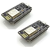 HiLetgo 2pcs New Version ESP8266 NodeMCU LUA CP2102 ESP-12E Internet WIFI Development Board Open source Serial Wireless Module Works Great with Arduino IDE/Micropython