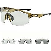 OZOKSKS Photochromic Sports Sunglasses For Men Women|Safety Glasses For Cycling Driving|UV400 Protection Sunglasses