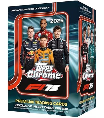 Amazon.com: 2022 Topps Chrome F1 Formula 1 Hobby Lite Box
