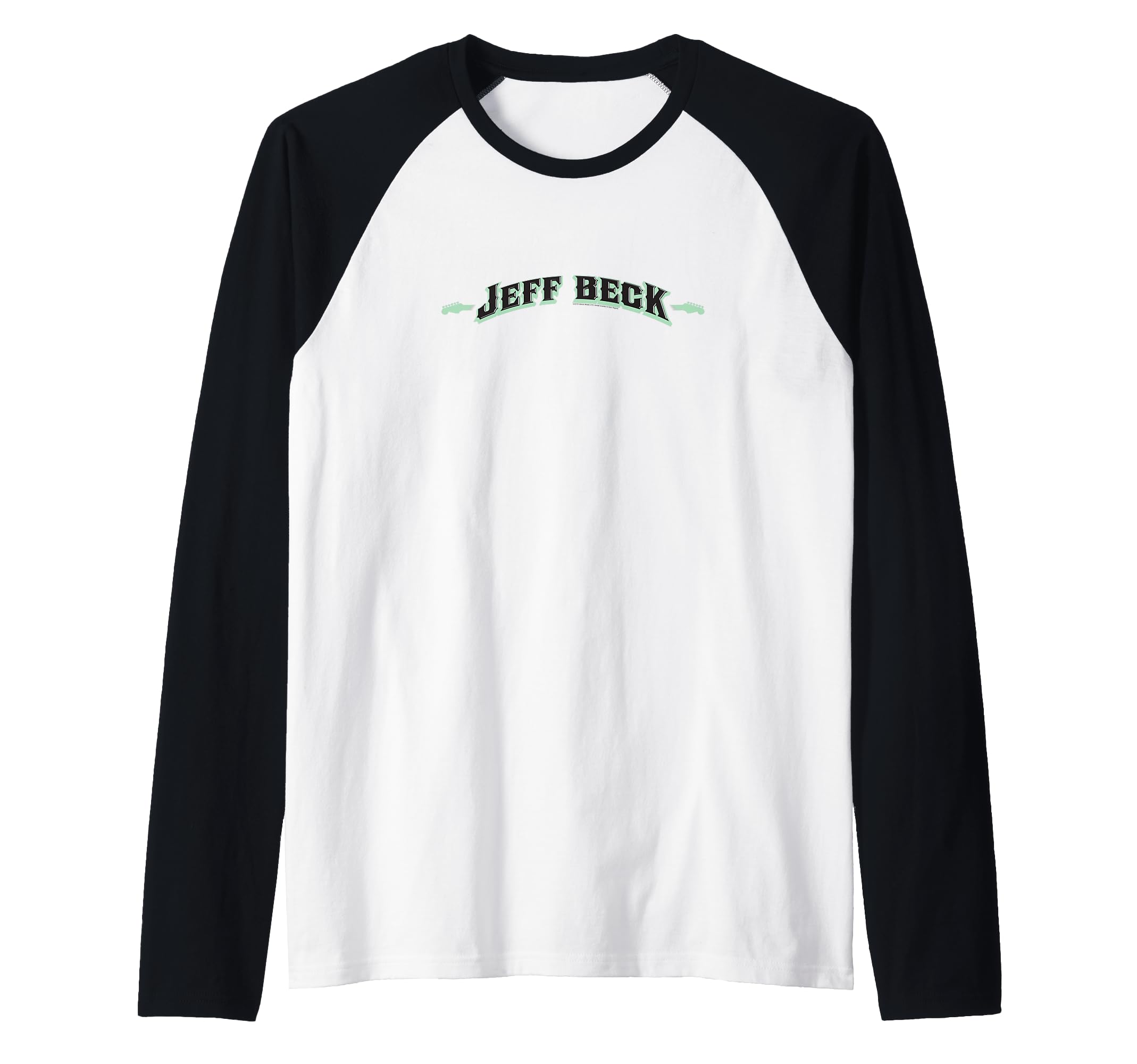 Jeff Beck - Blue Wind Raglan Baseball Tee