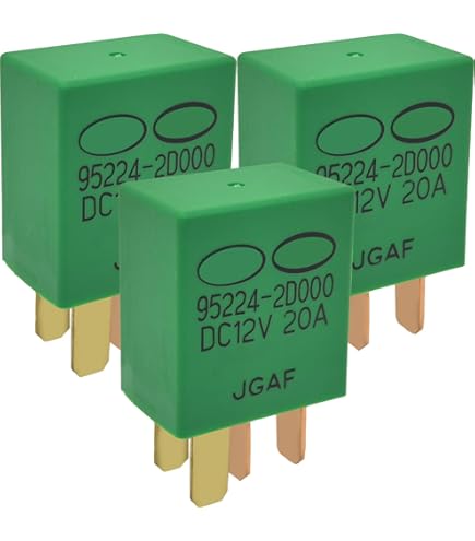 Amazon.com: 4 pcs 95224-2d000 Relay 4-Pin Ultra Small Medium Power