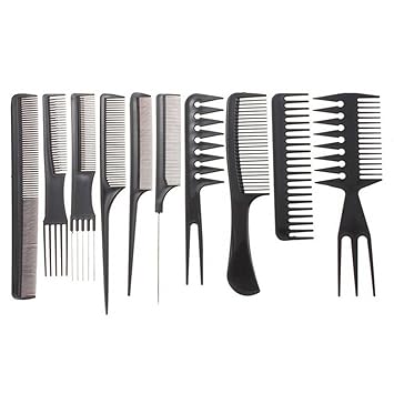 Amazon Com Kapmore 10pcs Hair Comb Set Professional Hair Styling