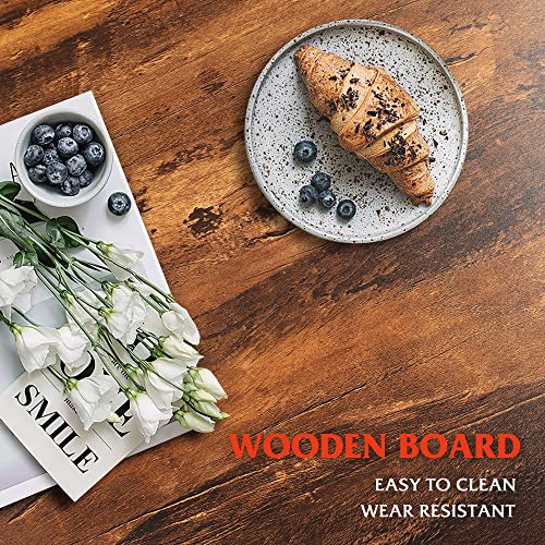 WLIVE Wood Lift Top Coffee Table with Hidden Compartment and Adjustable