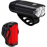 LEZYNE Radar React LED Bike Light System | Front, Rear, Combo Options, 1200/300 Lumen, Radar Vehicle Detection, Visual &amp; Audio Alerts, IPX7 Waterproof Design
