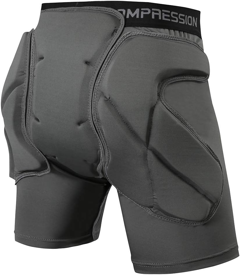 ShinestoneProtective Padded Shorts Detachable Pants