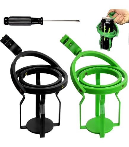 Soporte De Copa Giroscópico Para Scooters Y Bicicletas - Mantiene Bebidas Niveladas, Evita Derrames - Ajustable En Ángulo, Instalación Fácil - Color Rojo