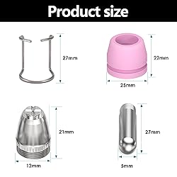 AG60P Plasma Cutter Torch Consumables, 26Pcs