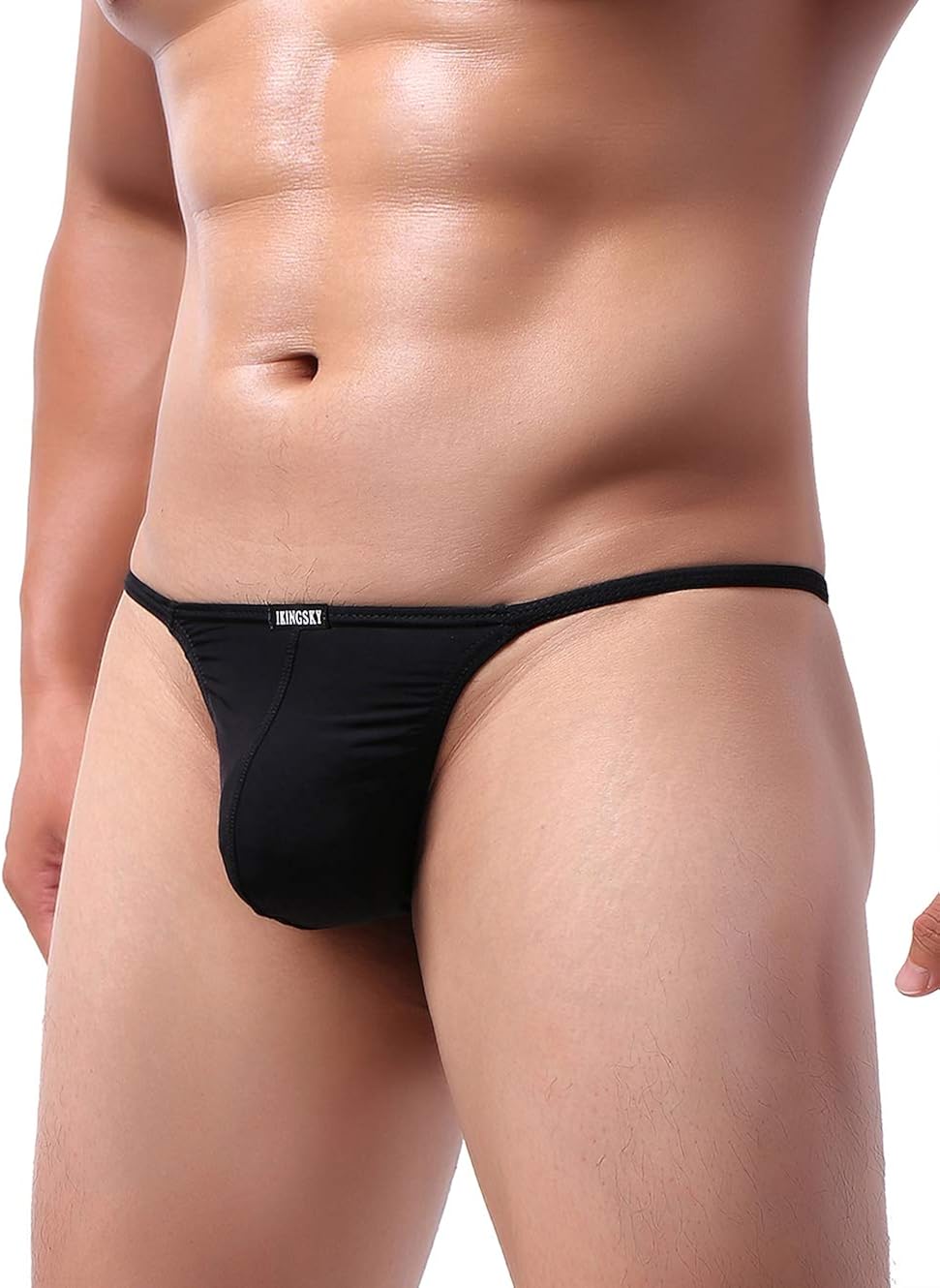 iKingsky Men's G-String Underwear Sexy Low Rise Bulge Y-Back Thong Underwear at  Men’s Clothing store