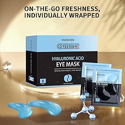 Maskiss Under Eye Patches (8 Pairs), Hyaluronic