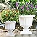 Classic Urn, White, 19-Inch