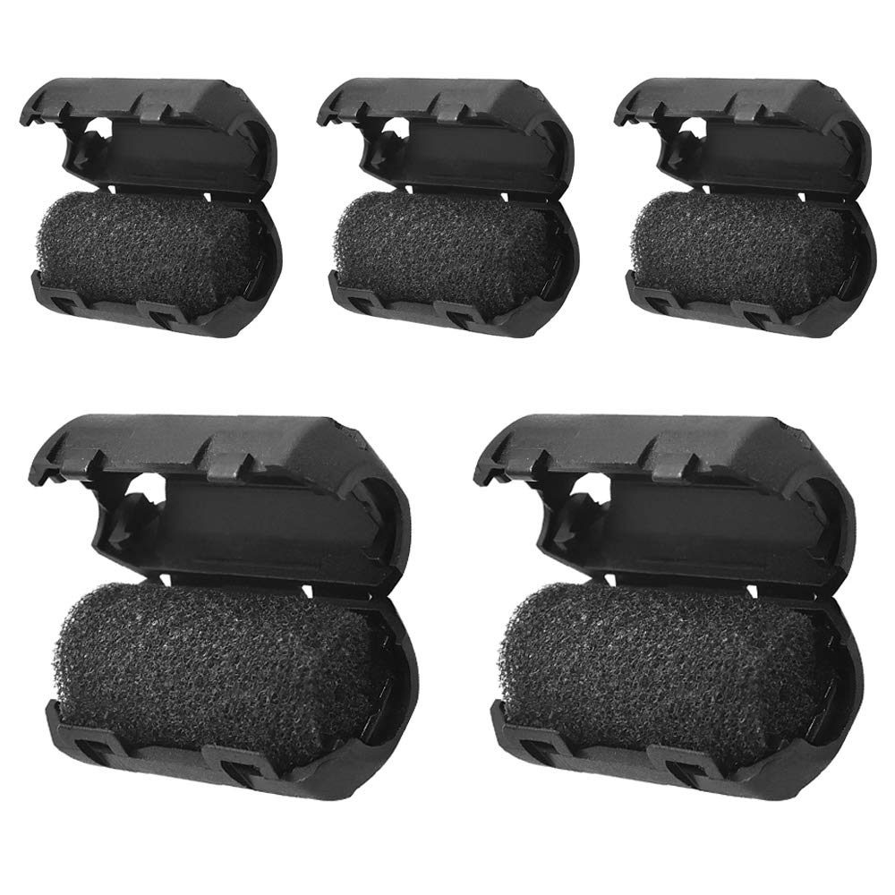 5PCS 3D Printer 1.75 mm Anti Static Filament Filters Dust Cleaner for 3D Printer Accessories Can Wipe Debris and Dust for 3D Printer Office Use