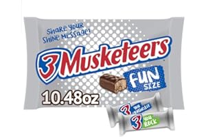 3 MUSKETEERS Fun Size Milk Chocolate Candy Bars, 10.48 oz Bag