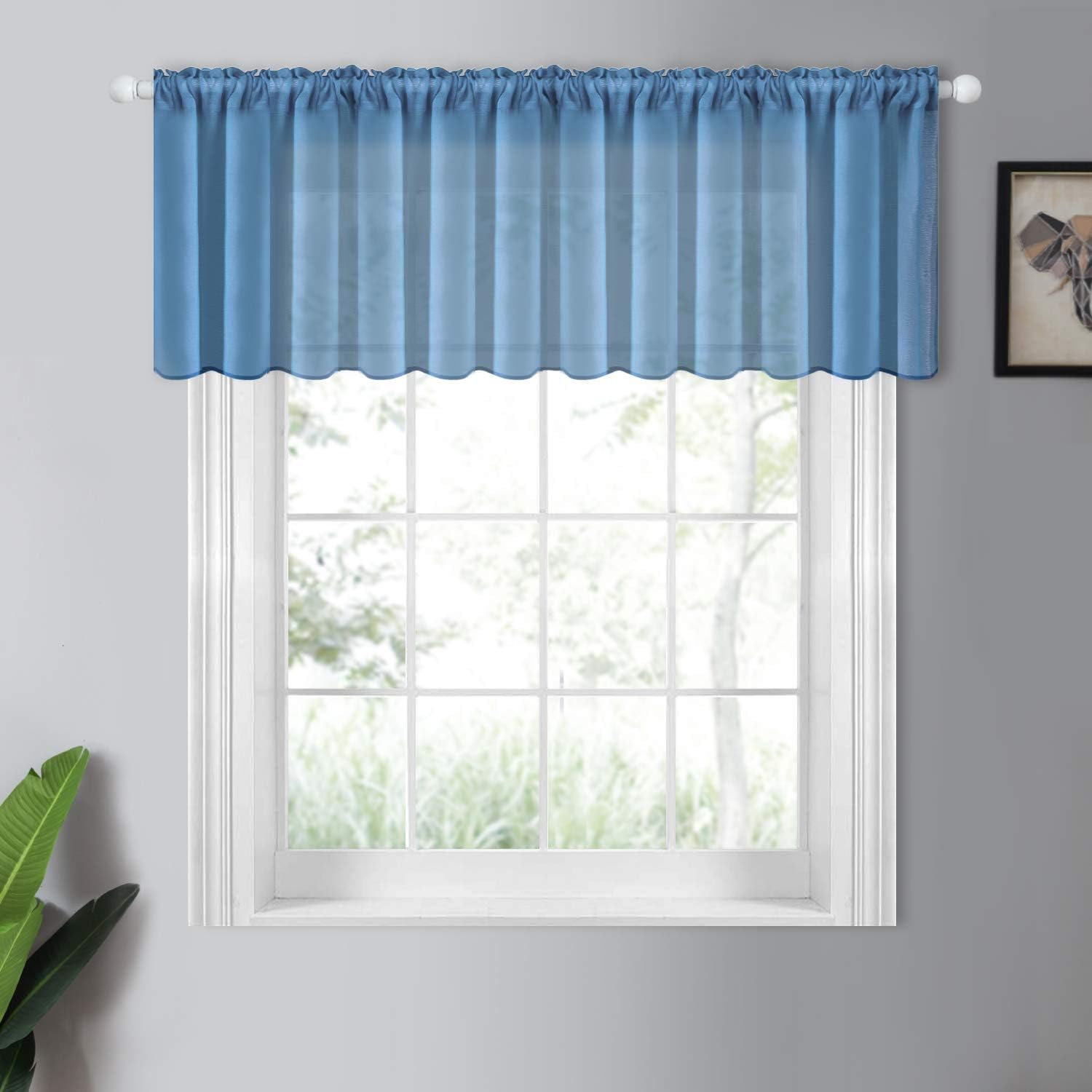 Best Beach Kitchen Curtains And Valances Set