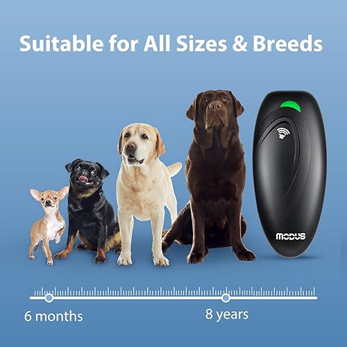 MODUS Dog Barking Control Devices Modes Ultrasonic Dog Training