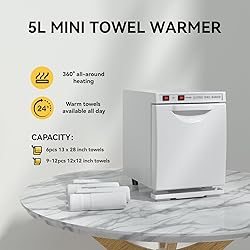 VERYTOP Hot Towel Warmer Spa, Thermostatic Towel