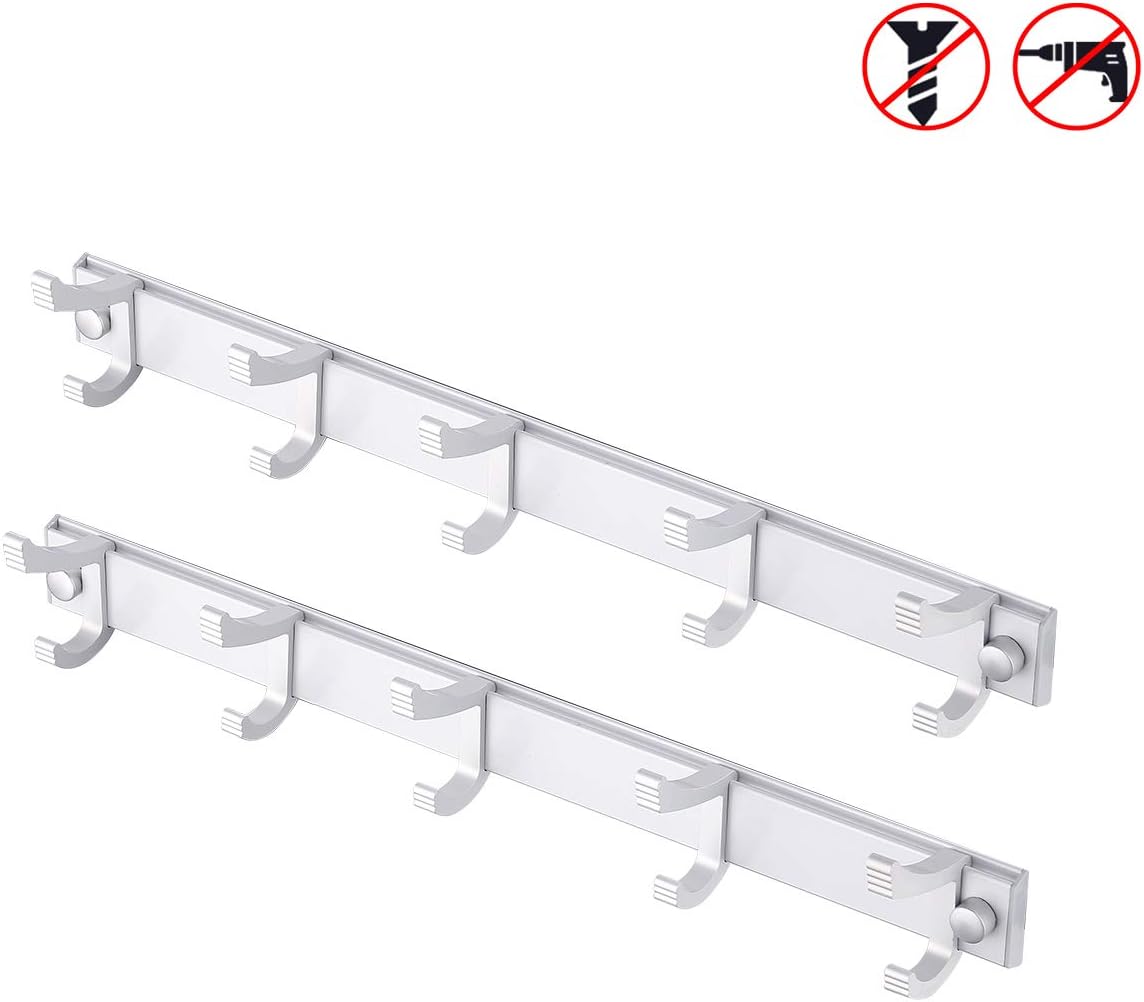 Best Coat Hook Rack No Screw