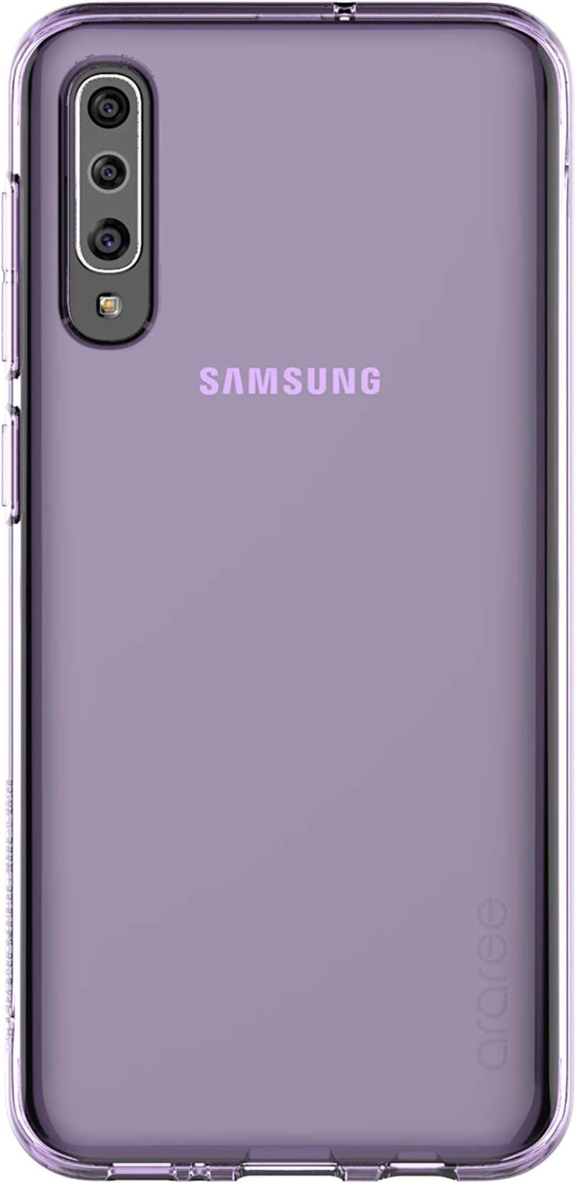 araree [A Cover Case for Samsung Galaxy A50 (2019), Premium TPU Shockproof case - Purple