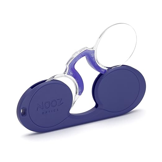 title=Nooz Optics | Occhiali da lettura Unisex- Blu Notte 5 Correzioni / Diottri
