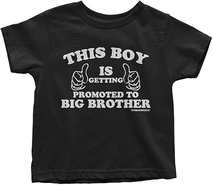 TeeStars Only Child to Big Brother New Baby Gift Toddler//Infant Kids T-Shirt