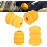 CouTunp 4PCS Car Front Lower Suspension Bump Rubber Pads, Front Rear Control Arm Bump Stoppers Compatible with Chevrolet GMC Cadillac, Suspension Buffer Shock-Absorbing Pad, Replace 15153958, 15039397