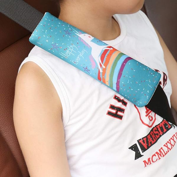 Amazon Com Seat Belt Cover For Kids 2 Pack Car Seatbelt Covers