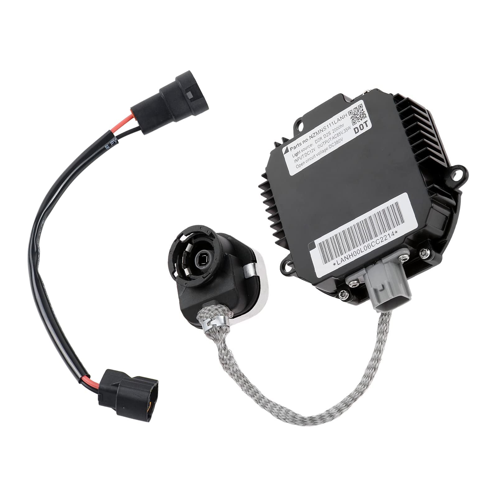 Photo 1 of Niyako Xenon HID Ballast Headlight Control Unit with Ignitor Replacement# 28474-89904 28474-89907 28474-8991A NZMNS111LANA NZMNS111LBNA Fit 2003-2014 Altima