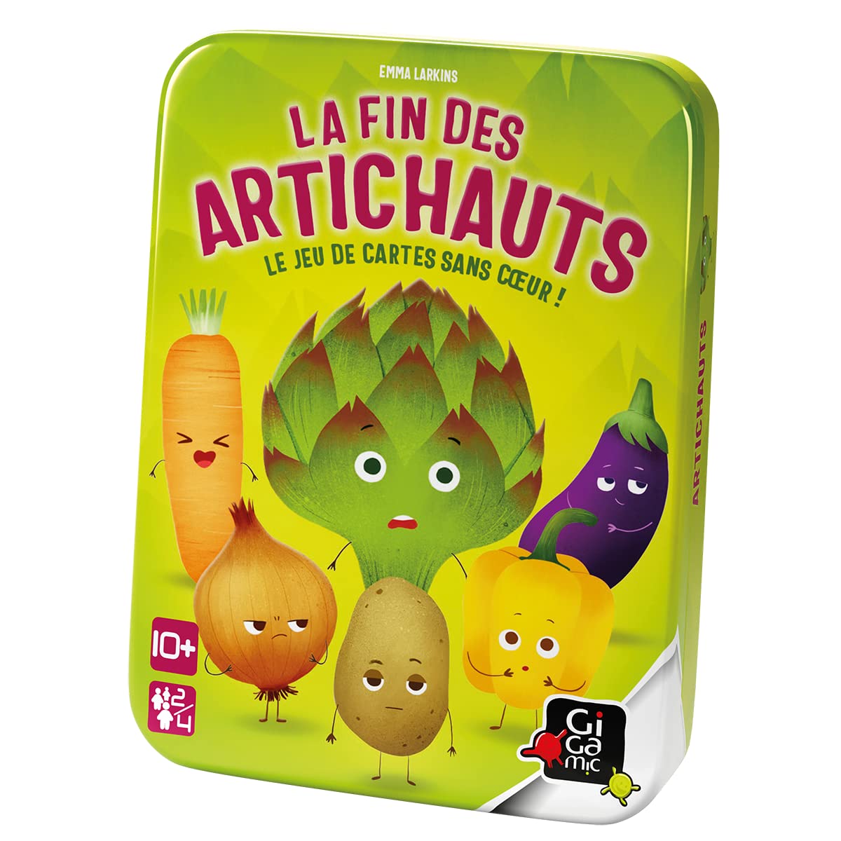 GIGAMIC - LA Fin des Artichokes - A Party Game with Simple Rules and Many Interactions - From 2 to 4 Players - From 10 Years