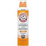 Arm & Hammer Invisible Body Powder Spray, Clear Talc-Free Body Odor & Sweat Control for Men & Women, 7 oz (1 Pack)