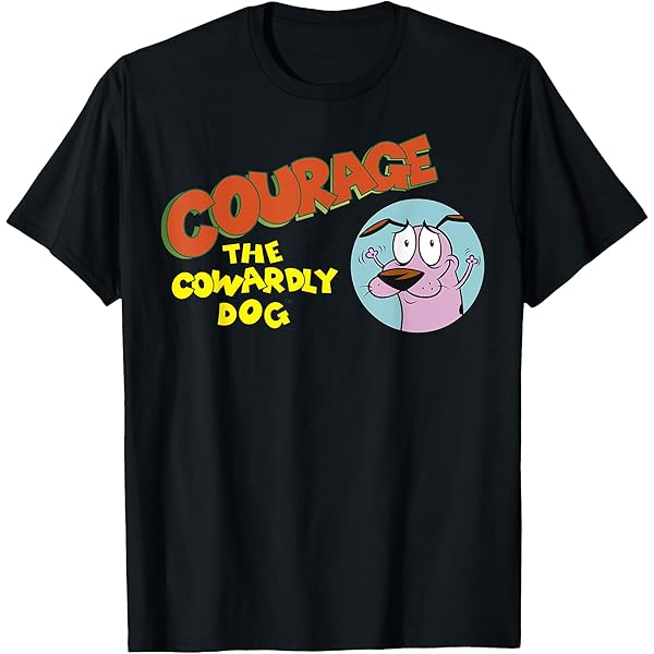 Amazon.com: Courage the Cowardly Dog Extreme Metal T-Shirt