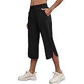YuKaiChen Women's Capris Wide Leg Lightweight Quick Dry Pants Hiking Outdoor Athletic