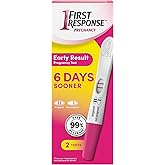 First Response Early Result - Pregnancy Test Kit - Detect Pregnancy 6 Days Sooner Than Your Missed Period - Over 99% Accurate