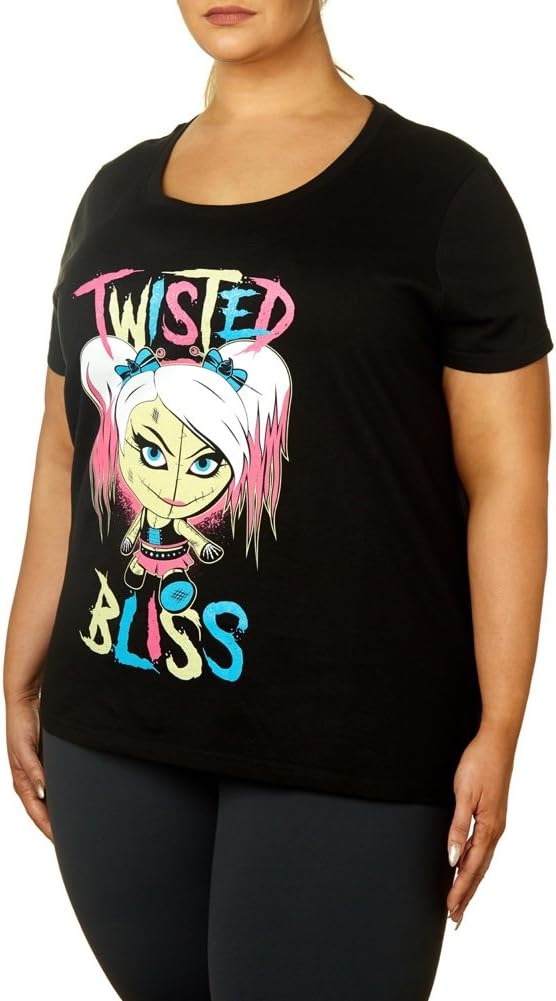 WWE Alexa Bliss Twisted Bliss Women's Curvy T-Shirt