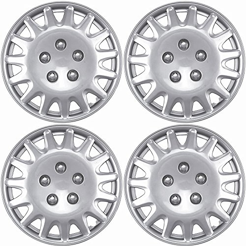 Buy OxGord HubCaps for Select Honda Accord (Pack of 4) 14 Inch Silver