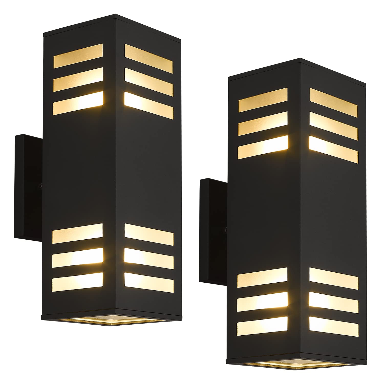 harriet Outdoor Wall Lights, Modern Outdoor Wall Sconces Aluminum