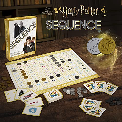 Harry Potter Sequence Board Game FiveinARow Fun for Everyone