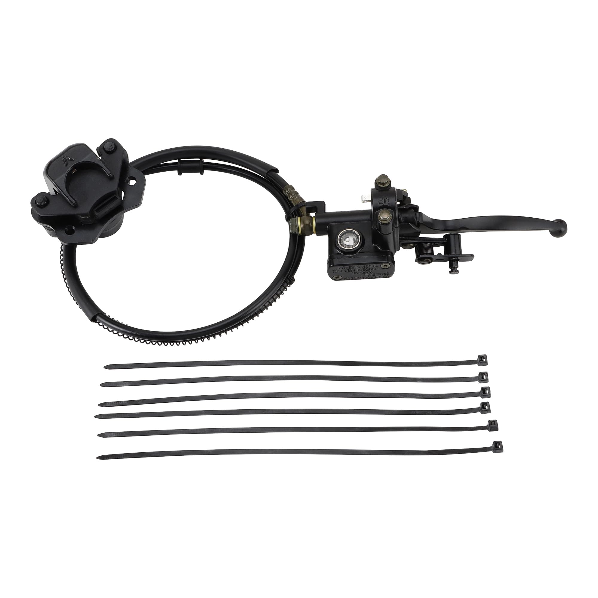 GOOFIT Left Hydraulic Brake Master Cylinder Caliper Replacement For Chinese 50cc 70cc 90cc 110cc 125cc 150cc 200cc 250cc Taotao Sunl ATV Quad