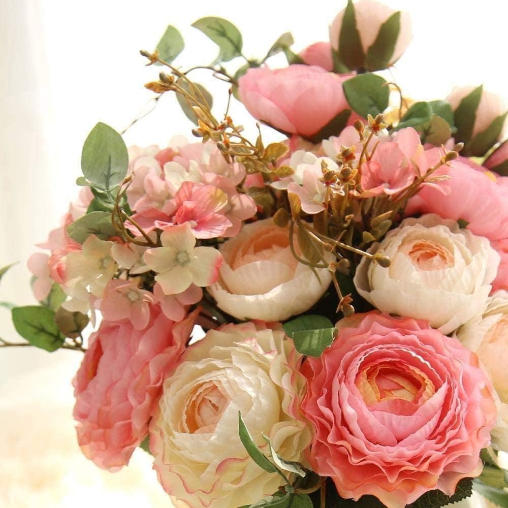 Amazon Com Mfhdk Statues Sculptue Sculptures Artificial Fake Flowers Plants Silk Rose Flower Arrangements Wedding Bouquets Decorations Plastic Floral Table Centerpieces Home Kitchen Garden Party Decor Home Kitchen